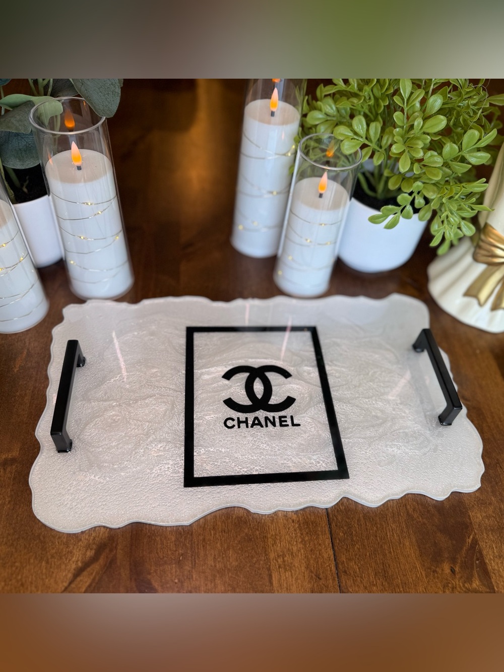 Serving Tray 🤍🖤